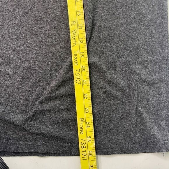 Vintage Wendy's Graphic Print Shirt Heather Gray Medium - Picture 6 of 8